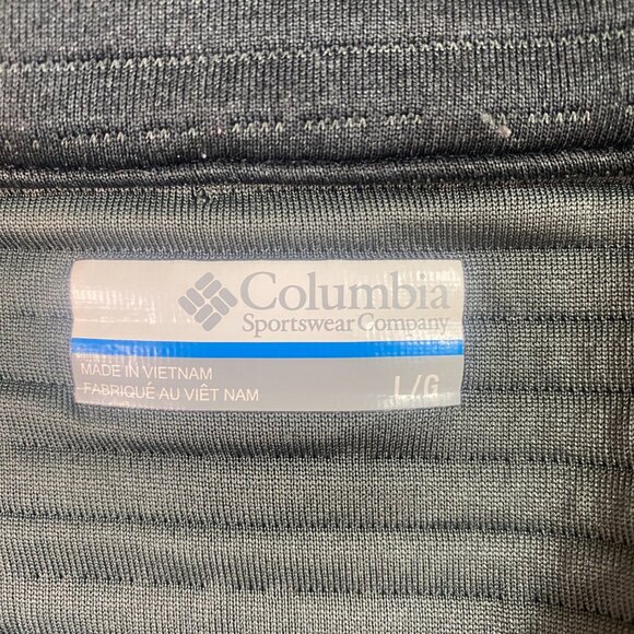 Columbia Women's Half Zip Longline Ribbed Sweatshirt L Gray #289M - Picture 8 of 11